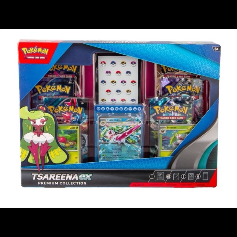 Pokémon Tsareena ex Premium Collection - Multi Color